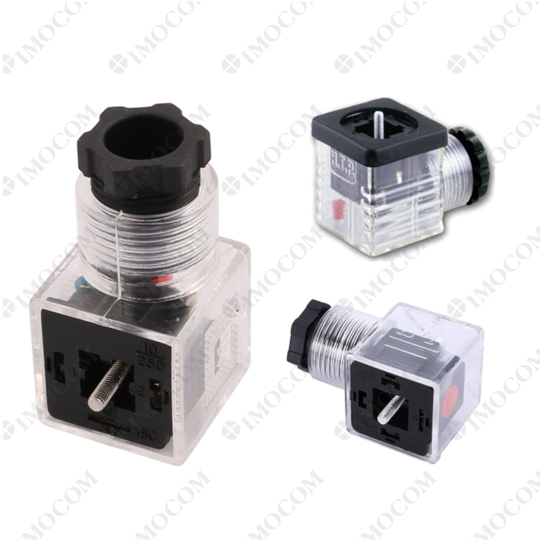 Conector LED valvula hidraulica Conector LED valvula hidraulica - Imagen 1